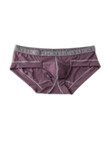 2 Pack Men's Ice-Silk Stretch Sports Briefs with 3D Pouch