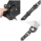 Rebellion Reign - Suction Cup Dildo Mount - Leather Strap On Harness & Versatile Mount