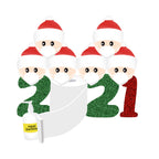 Glass sticker christmas