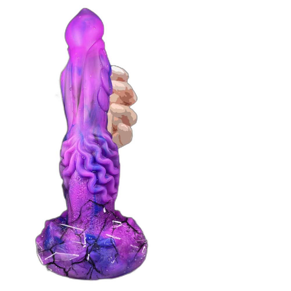 Poke - 9.45 Inch Thrusting Vibrating Monster Dildo
