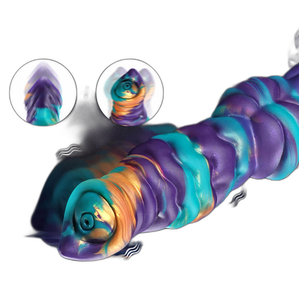 Alpha - 10 Inch Thrusting Dildo - Vibrator Dildo - Dog Dildo