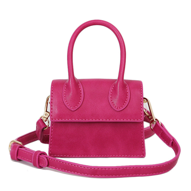New PU Student Fashion Personality Korean Style Simple Retro Messenger Handbag