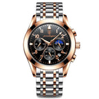 Black Tech Men's Watch Male Student Korean Fashion