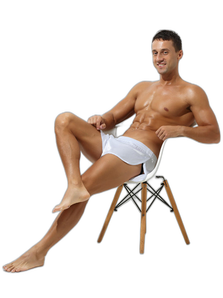 Men's Ruffle Split Antibacterial Lightweight Boxers Briefs