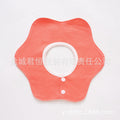 Pure Cotton 360° Rotatable Baby Bib - Petal-Shaped Drool Bib