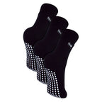 3 Pack Kids Indoor Thermal Slipper Socks with Grips