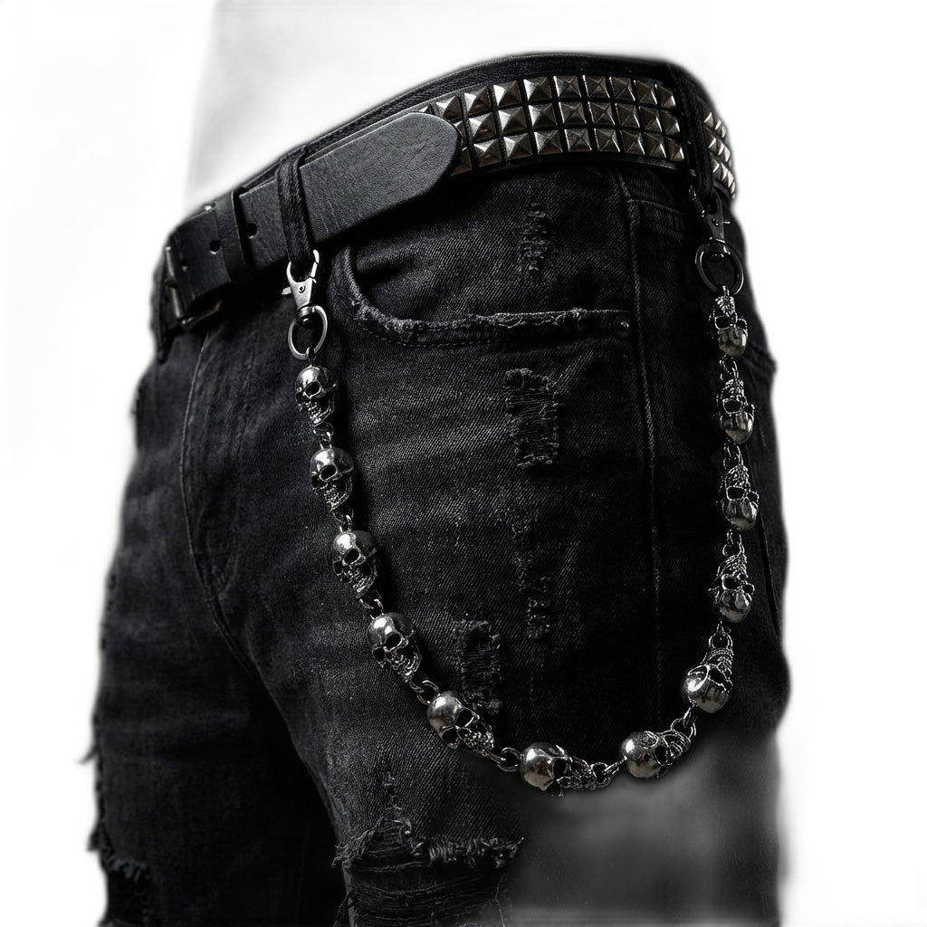 Skull Belt Chain