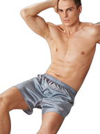 Men's Satin Loose Boxers Shorts