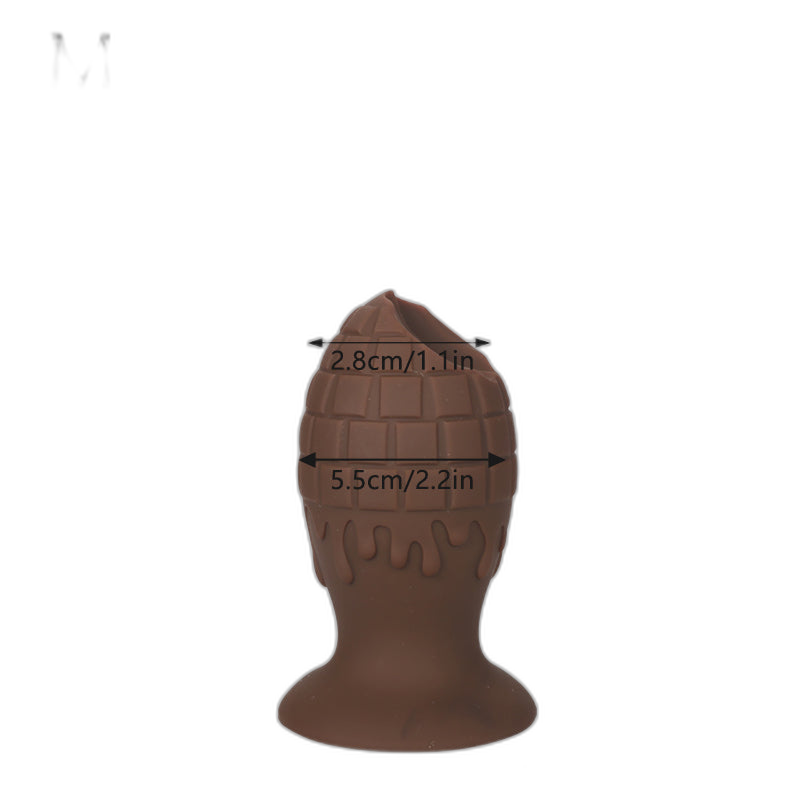 Chocolate Butt Plug - Small Butt Plug - Anal Toy