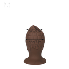 Chocolate Vibrating Anal Plug - Silicone Butt Plug - Anal Sex Toy