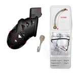 Rattlesnake - Chastity Cage with Butt Plug