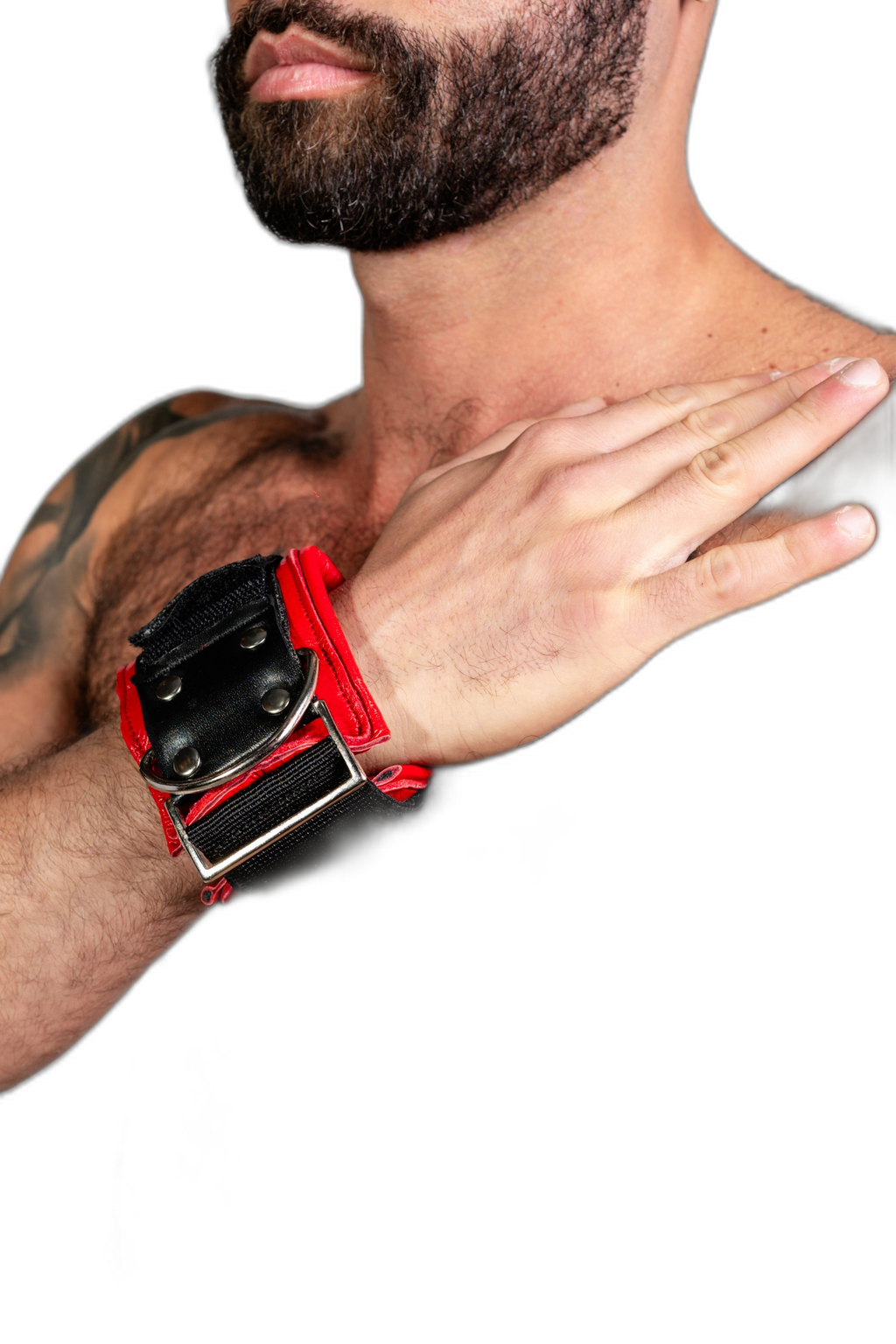 ruff GEAR Hardcore Grip Padded restraints Red