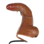 Yiren - Inflatable Dildo – Realistic Brown Expanding Dildo