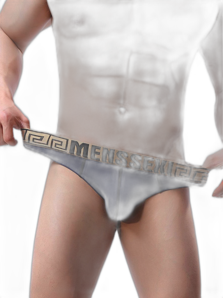 3 Pack Men's Sexy Soft Breathable Seamless Thong