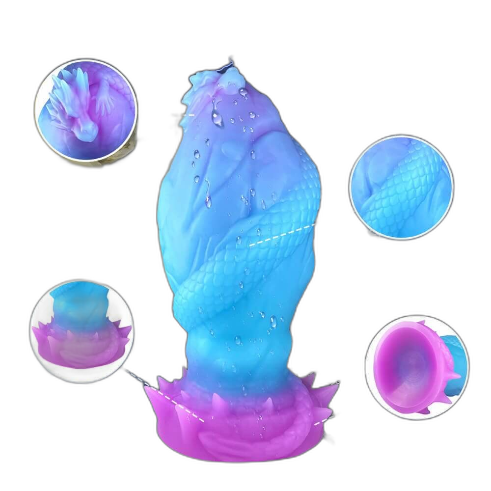 Draco Egg - Dragon Butt Plug - Glow In The Dark Butt Plug - Anal Egg
