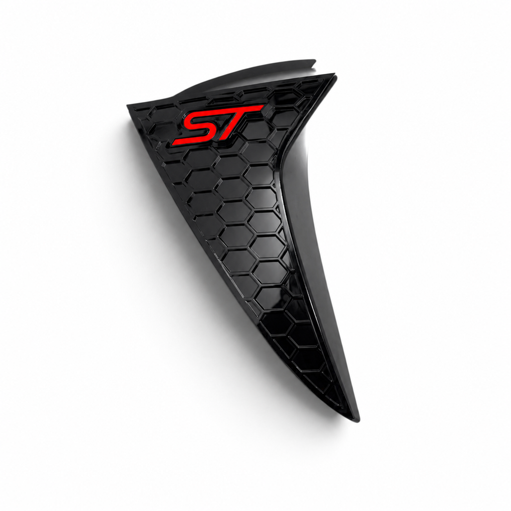 Ford Focus MK4 & MK4.5 (All Models) Rear Window Side Cover (Hex Design) - Hatchback Only