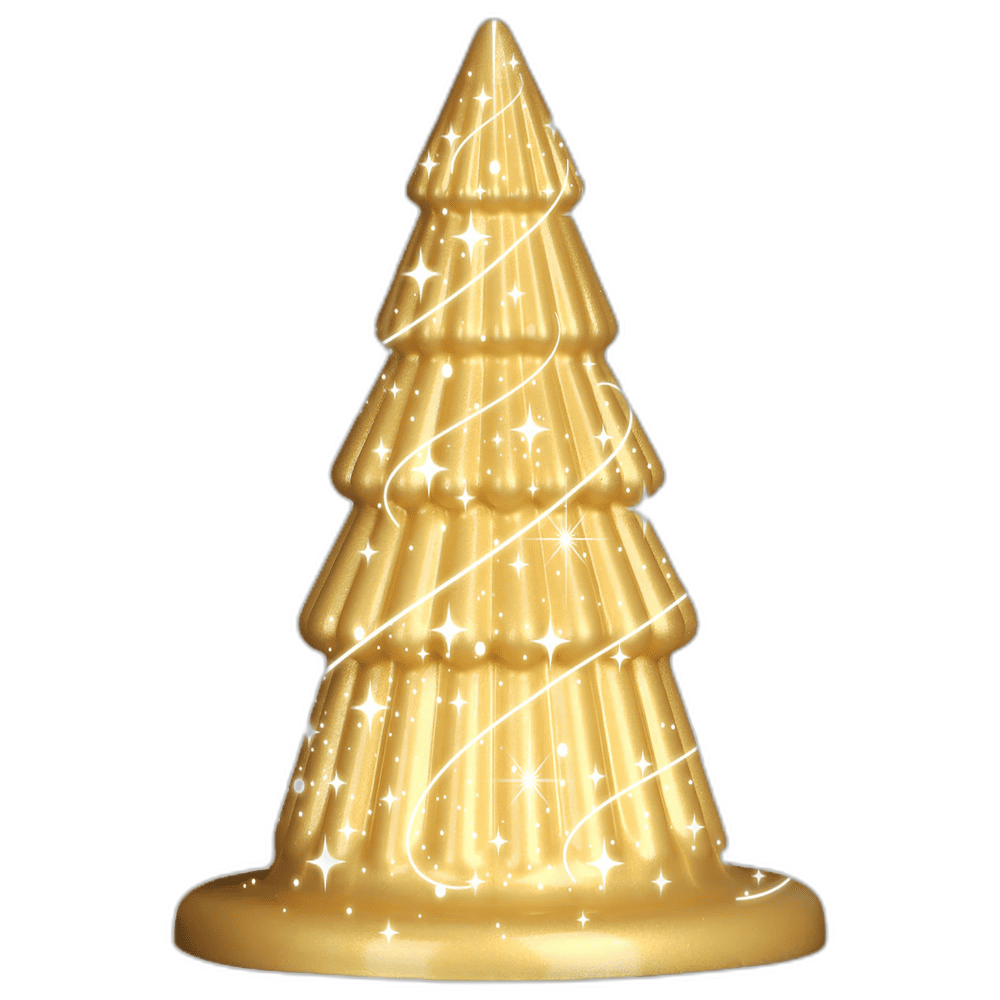 Golden Whirl - Silicone Anal Plug - Anal Sex Toy