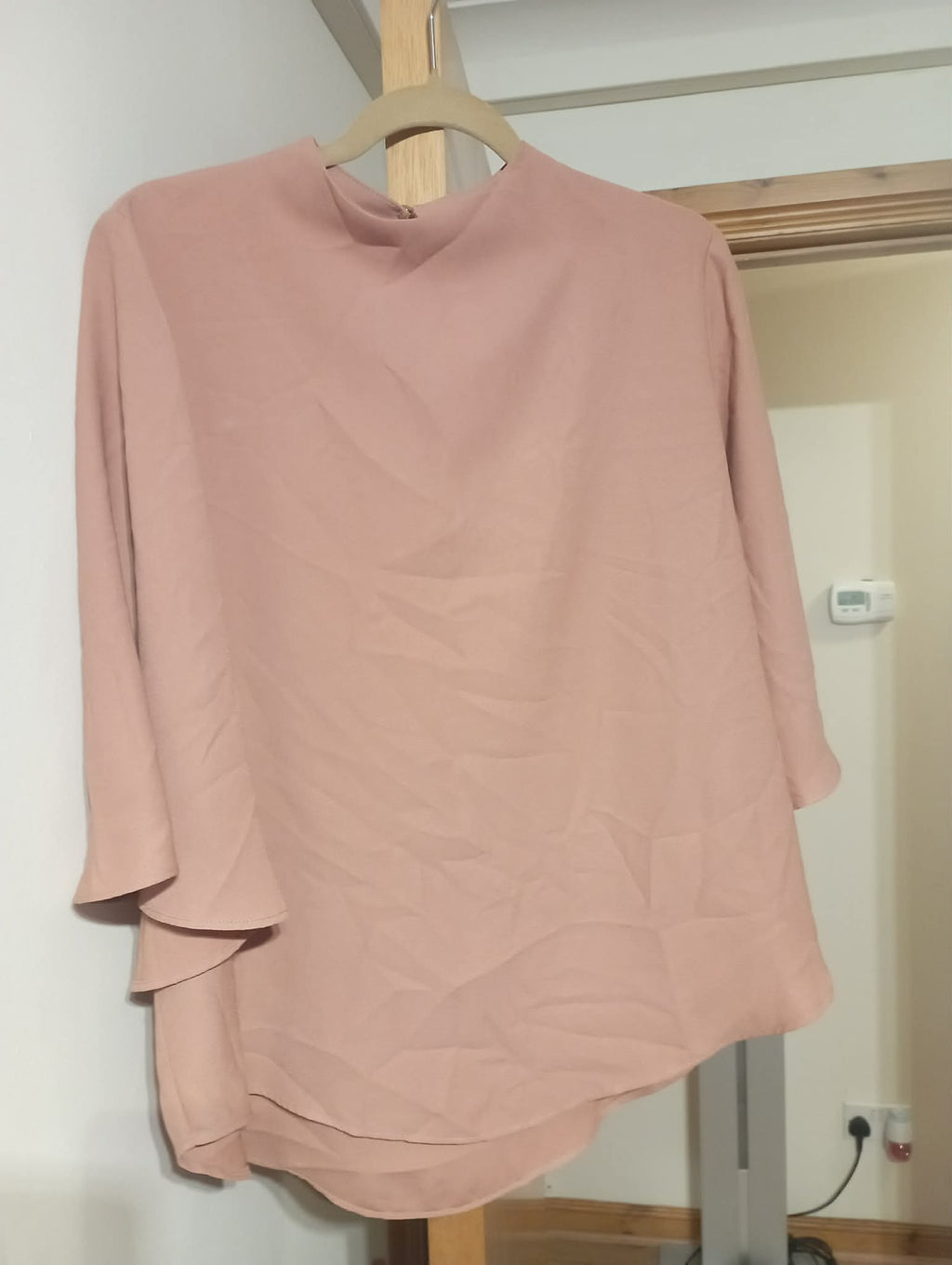 WOMEN'S River Island Peach Blouse (16UK)