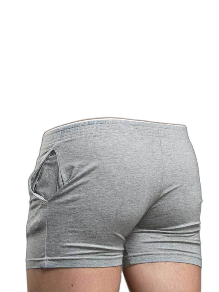 Solid Color Modal Home Boxers for Men