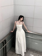 Women's Strap Dress Waist-cinching And Figure-flattering