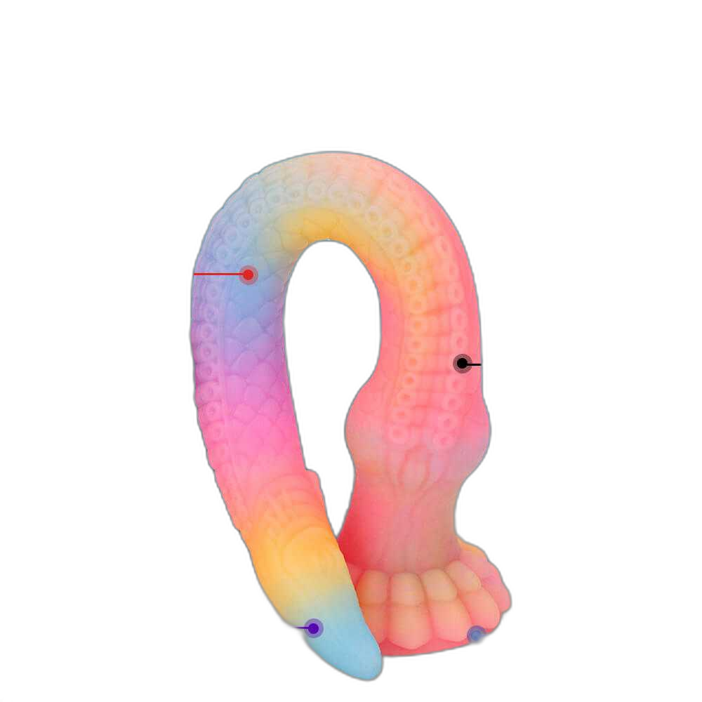 Nereid - 16.4 Inch Tentacle Dildo - Glow In The Dark Dildo - Fantasy Dildo