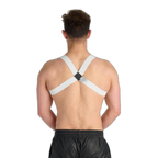 Prowler RED Sports Harness White