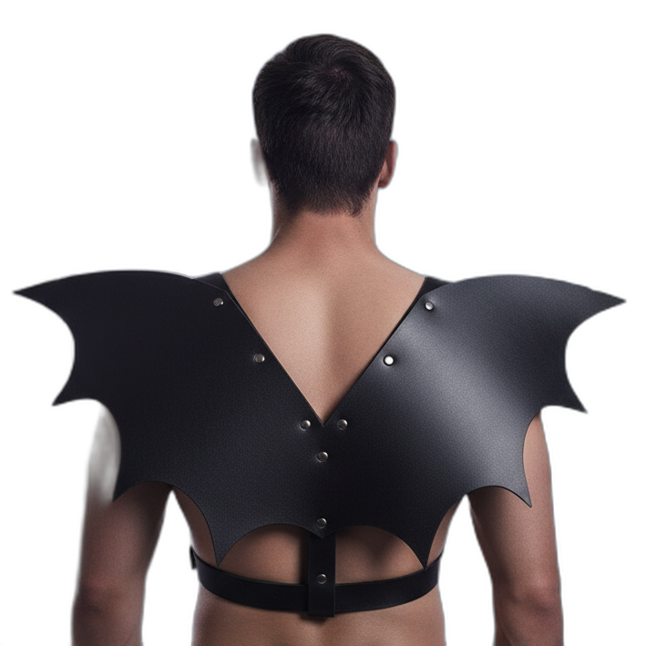 Gothic Bat Wing Harness