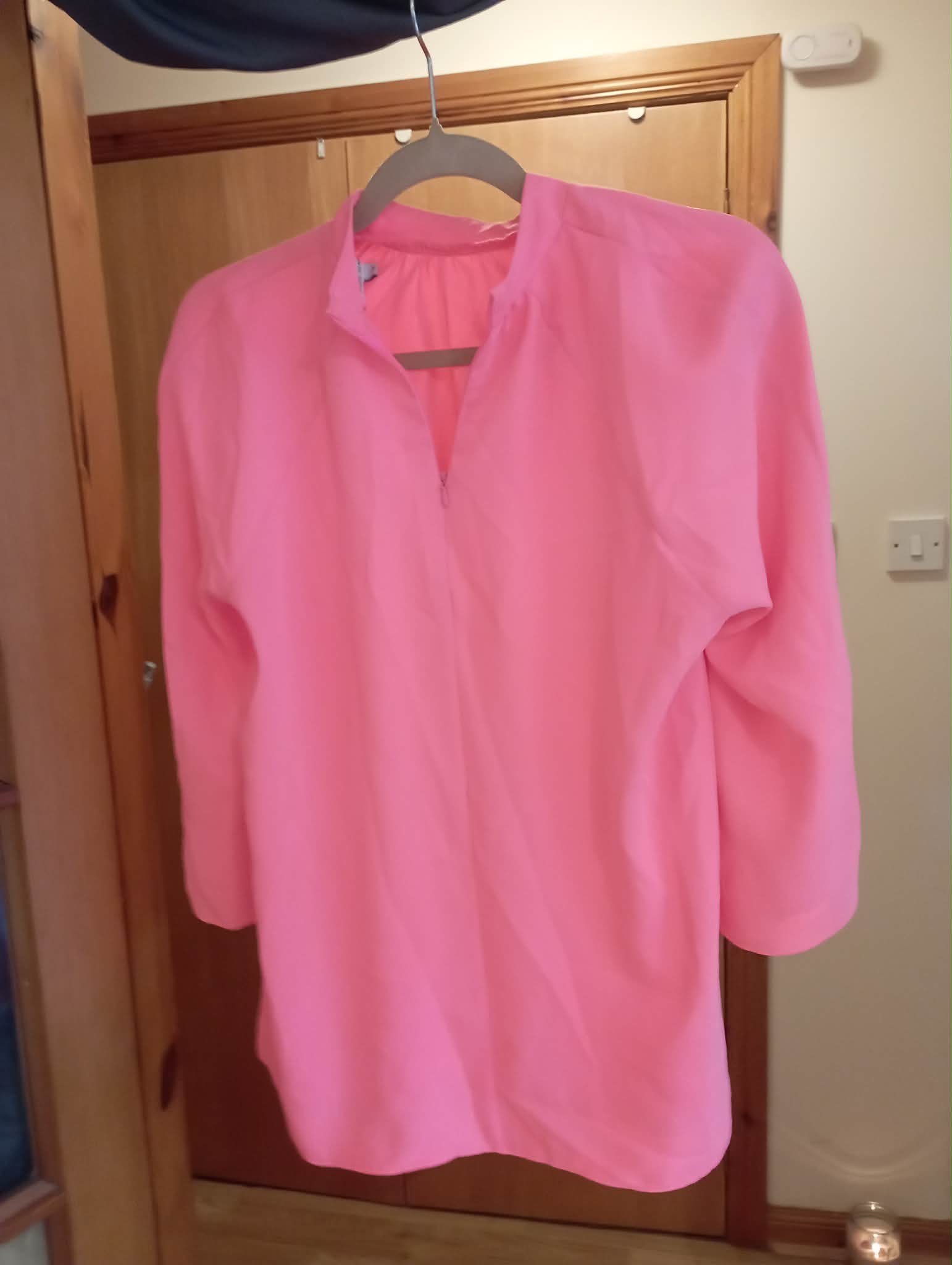 WOMEN'S CHELSEA GIRL RIVER ISLAND PINK BLOUSE TOP (14UK)