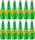 12 x Schweppes Canada Dry Ginger Ale 1L