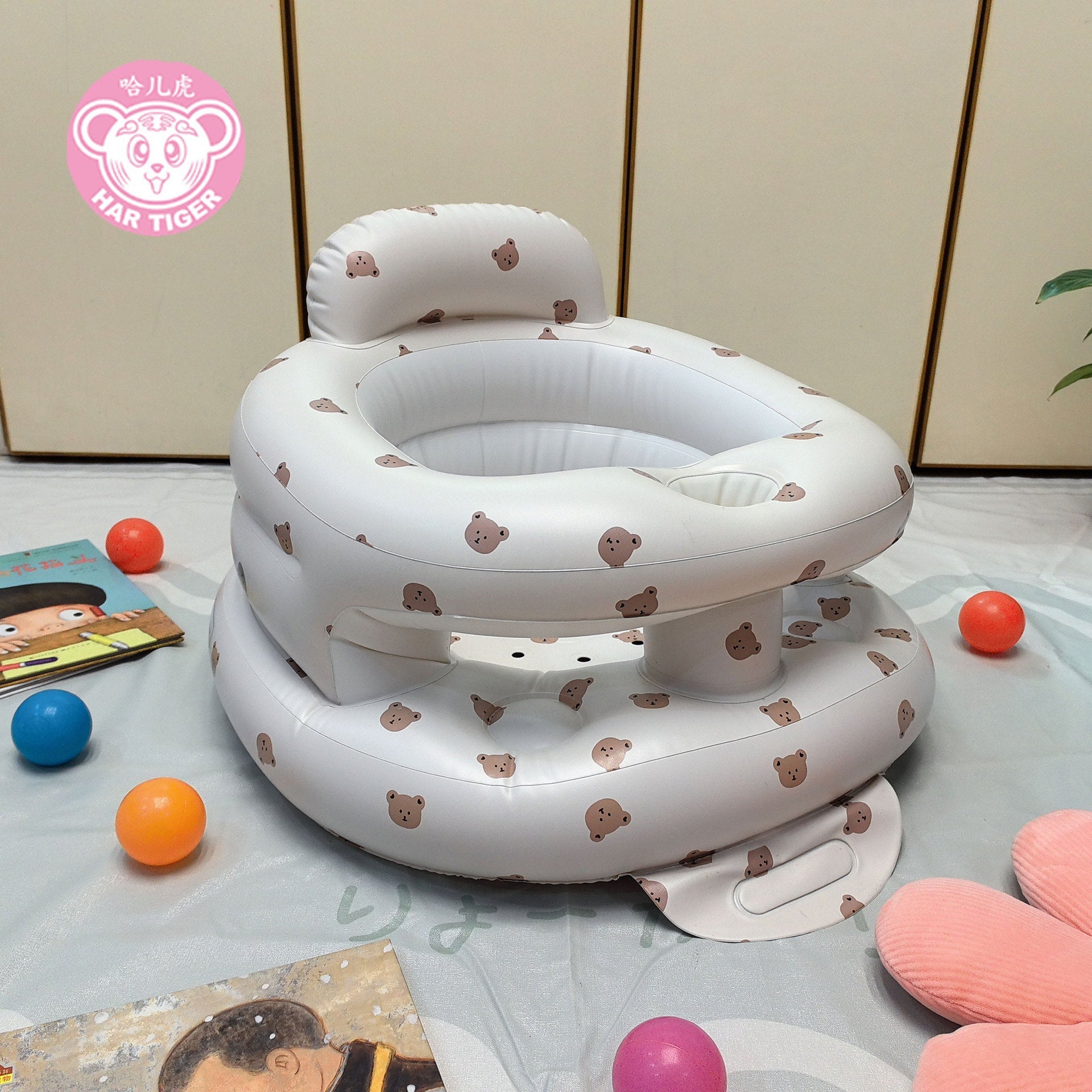 PVC Inflatable Baby Seat | Portable Infant Dining Chair