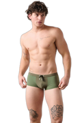 SURGE Swim Thong Trunks - Army Green