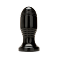 Prowler RED Ribbed Butt Plug Black