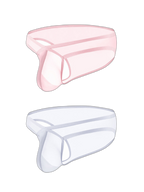 2 Pack Men's Sexy See-Through Triangle Y-Shaped Sleep Briefs