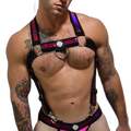 Breedwell Illuminator Body Harness Neon Pink