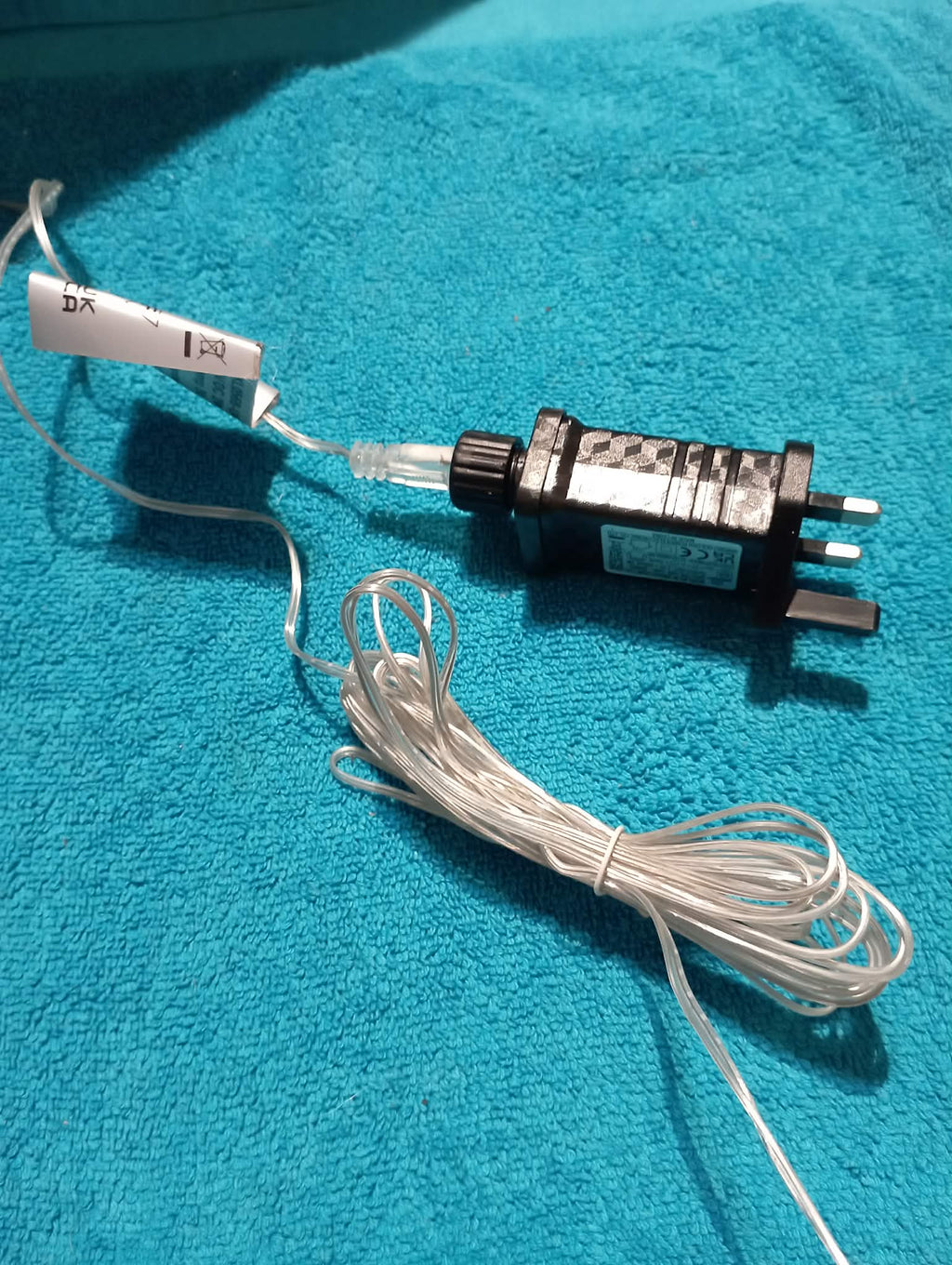 GRESONIC HEMP ROPE WITH LIGHTS WITH TIMER for camping, Christmas and more