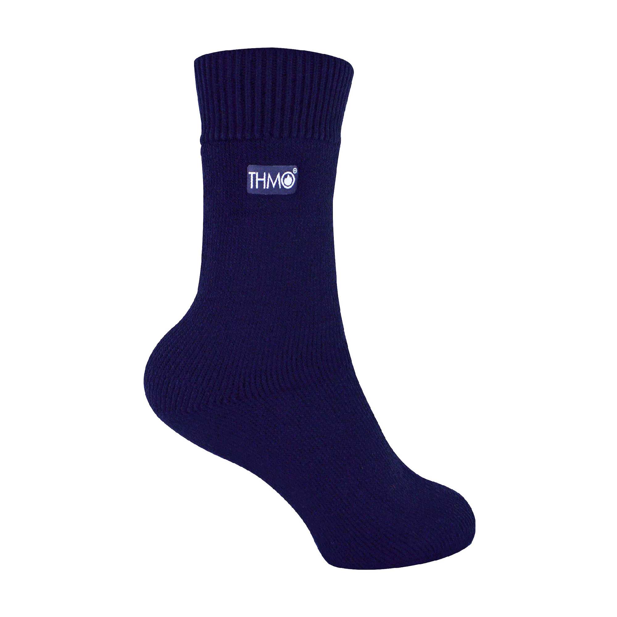 1 Pack Kids Indoor Thermal Slipper Socks with Grips (3 Sizes)