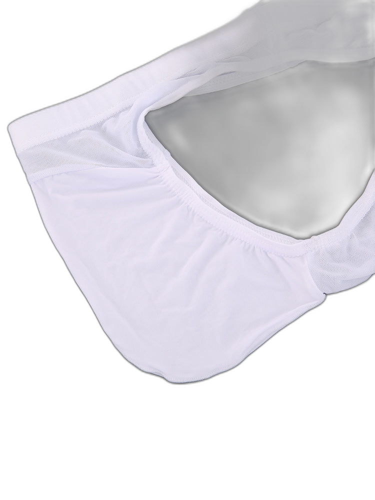 2 Pack Men's Seductive Mesh Sheer Briefs