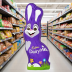 8 x Cadbury Dairy Milk Large Hollow Bunny - 90g