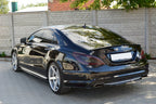 Maxton Design - CENTRAL REAR SPLITTER MERCEDES CLS C218 AMG-LINE (WITHOUT A VERTICAL BAR) (2011-2014)