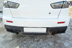Maxton Design - REAR SIDE SPLITTERS MITSUBISHI LANCER EVO X (2007-2015)