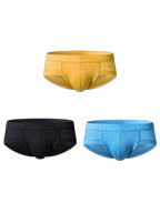 3 Pack Mens Contour Pouch Support Breathable Briefs