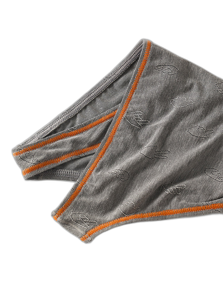 3 Pack Men's Ultra-Soft Stretch Fabric Ice Silk Briefs