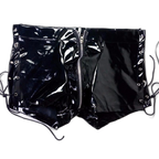 Nocturnal Niche Vinyl Lace Up Boxers