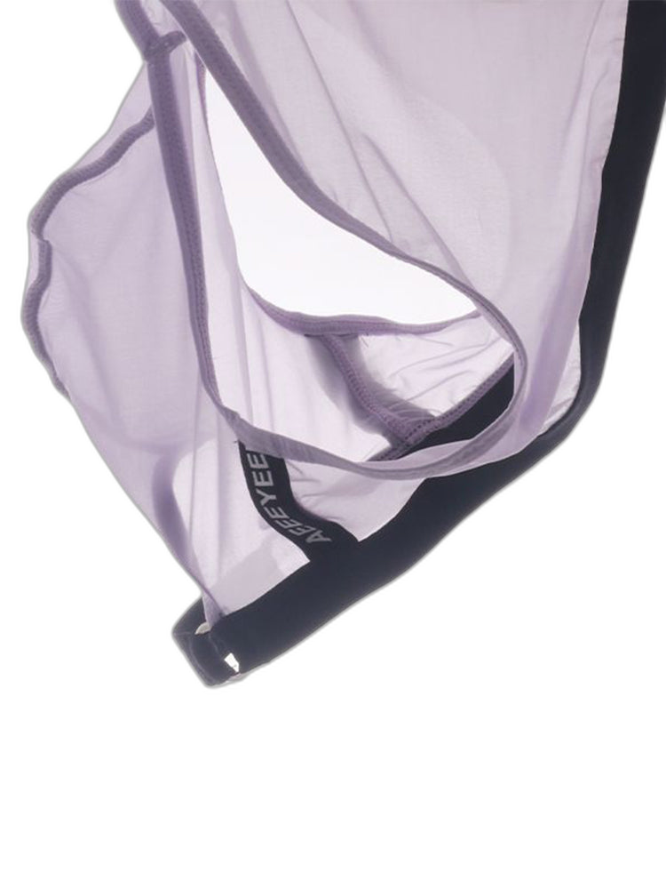 Men's Low Waist Narrow Waist Ice Silk Breathable Convex Pocket Briefs