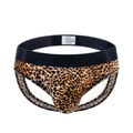 Jockmail Leopard Sizzle Thong