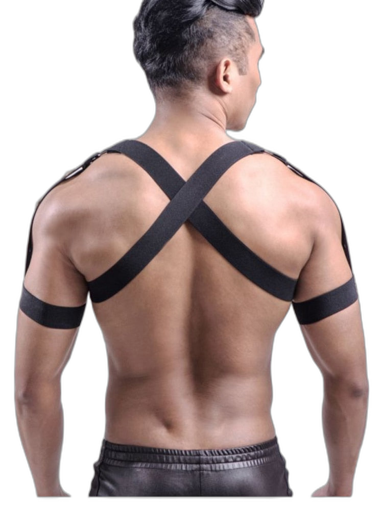 Fluorescent Glow In The Dark Elastic Harness