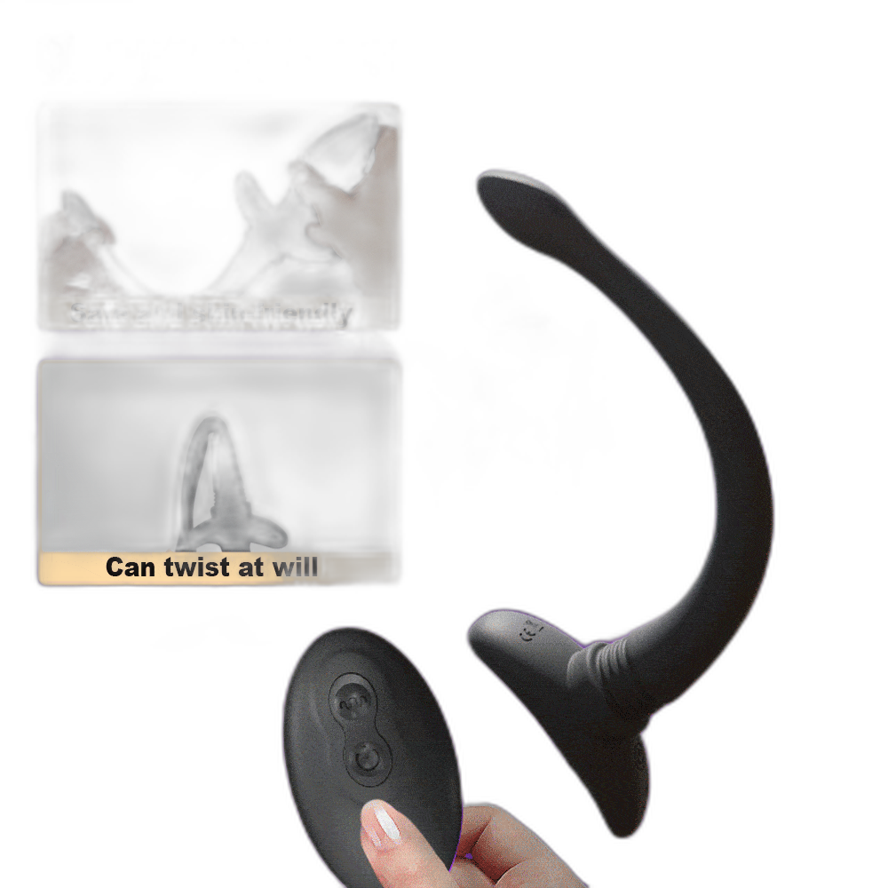 Zoe - Vibrating Butt Plug - Puppy Tail Butt Plug - 10 Frequency Vibrating Anal Toy