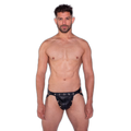 Prowler RED Leather Harness Jock Strap Black