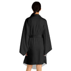 iSAW Womens Black Kimono Robe - iSAW Company