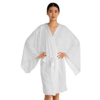 iSAW Womens White Kimono Robe - iSAW Company